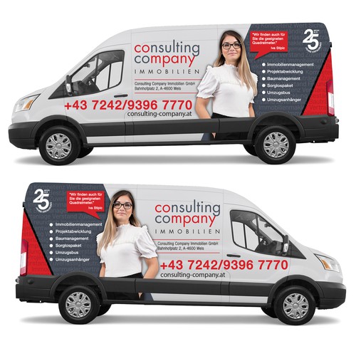 Van Wrap for Consulting Company