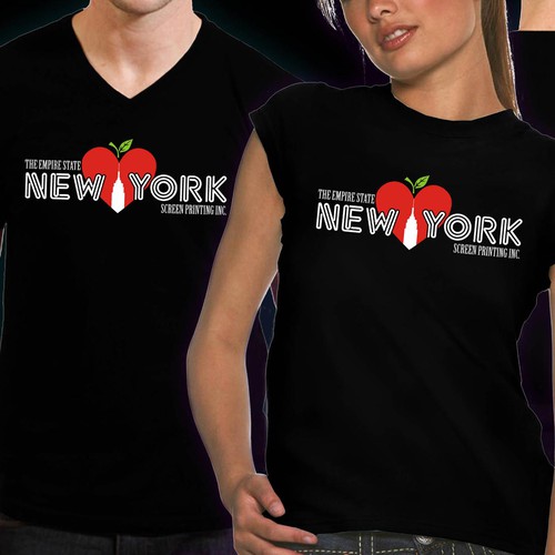 t-shirt design for NYC Screen Printing, Inc.