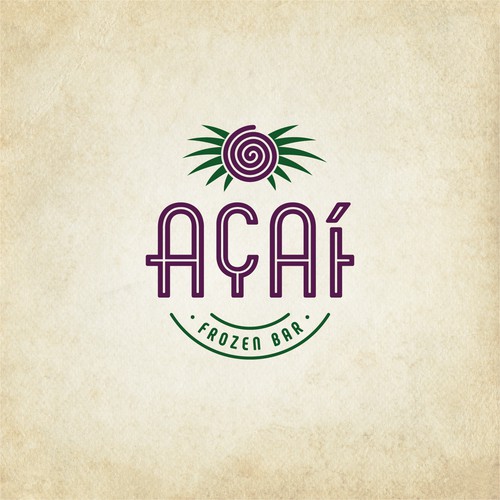 Logo-Design für eine Açaí-Bar