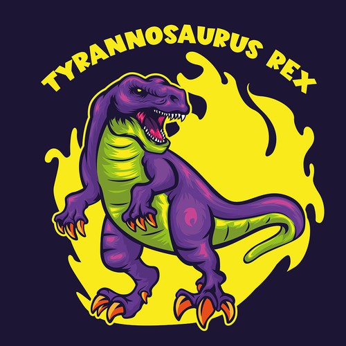 T rex Illustration