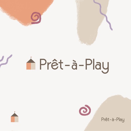 Prêt-à-Play Logo Identity