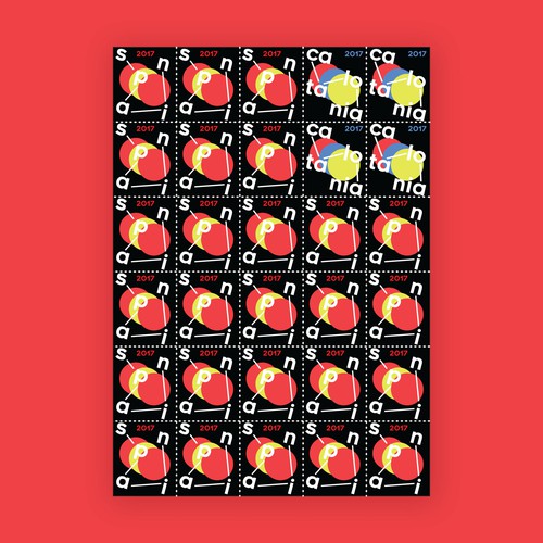 Postage stamp design