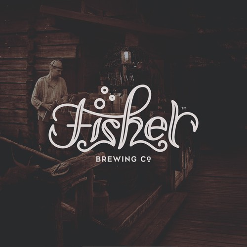 Fisher Brewing Co. branding