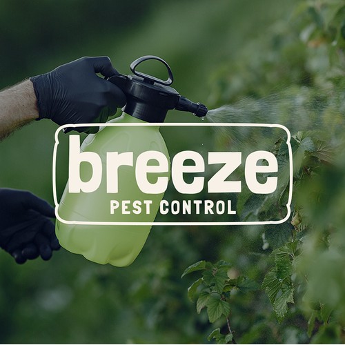 Modern Organic Logo for BREEZE PEST CONTROL
