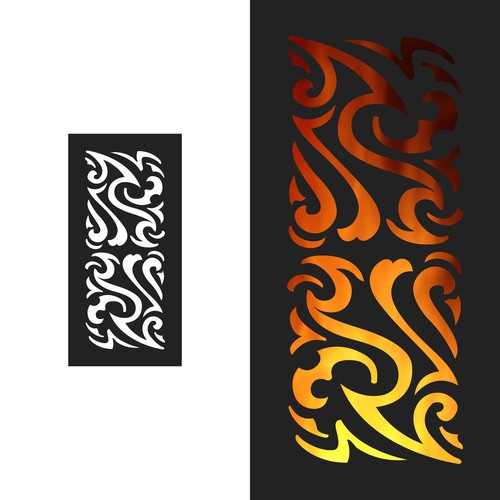 Pattern Design for LED Monster