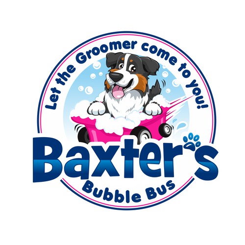 Baxter Bubble bus logo
