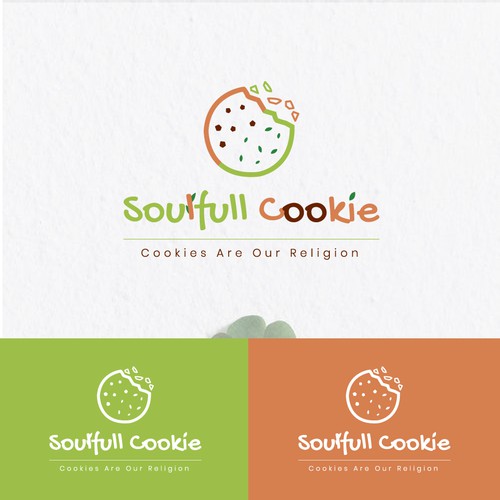 Logo Design Concept for Cookies Business which made from natural ingredients.