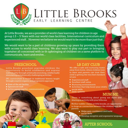 Flyer for Little Brooks