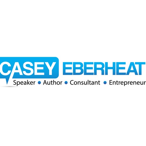 Personal Brand logo for Speaker, Author and Business Owner.