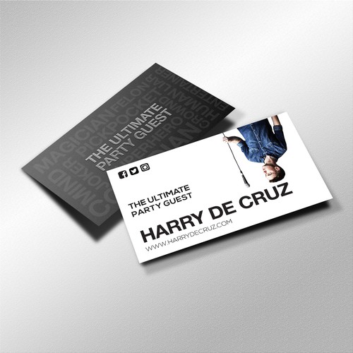 Magician business card