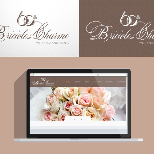 Creazione logo per Wedding Planner: Briciole di Charme