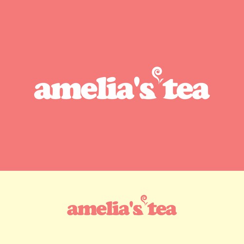 Logo for a tea company