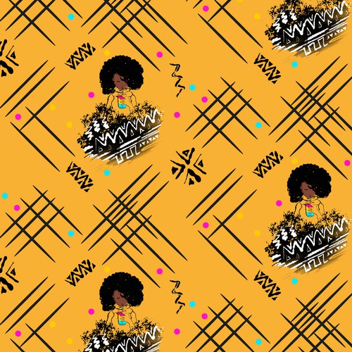 Cute pattern design for little girls