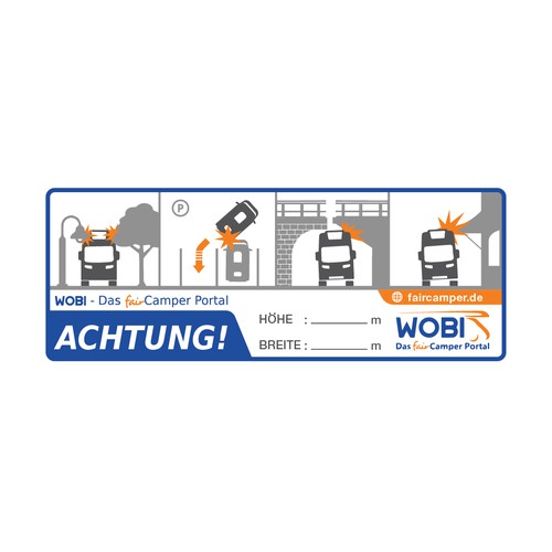 WOBI warning sticker