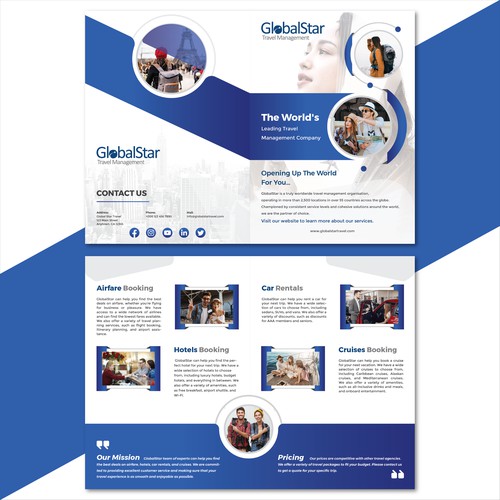 Globle Star Brochure Design