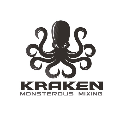 Create KRAKEN Logo/Emblem for a new shaker bottle