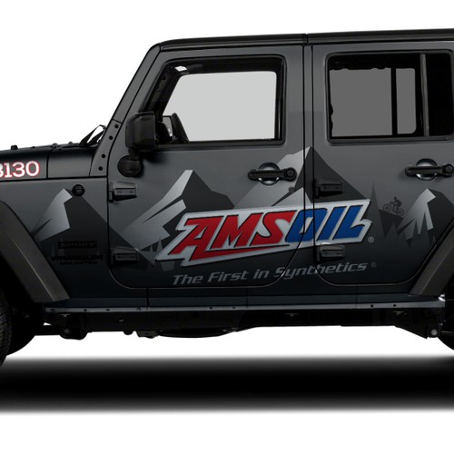 Jeep Wrangler JKU Wrap Design