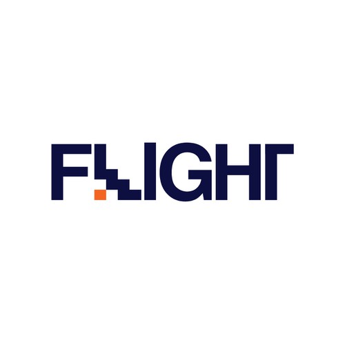 A logo for 'Flight' - Taking construction to a whole new level