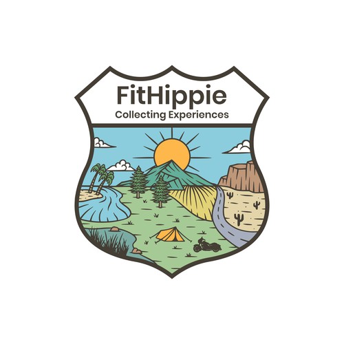FitHippie Logo Design