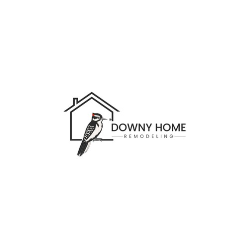 Downy Home Remodeling Logo Design