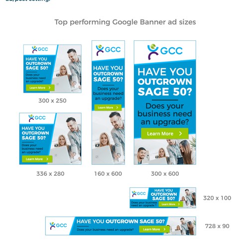 Google Display Advert for GCC providing IT Solution