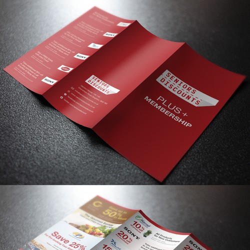 Seniors Discounts needs a new brochure design