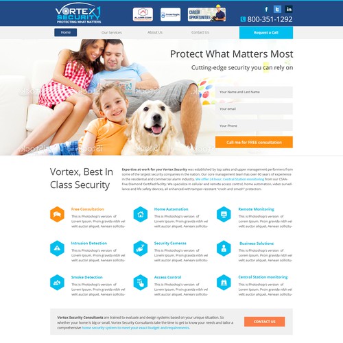 Security web design