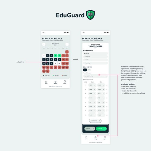 iPhone app design