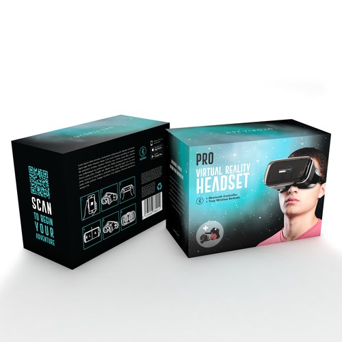 UTOPIA 360 Vr Headset Packaging