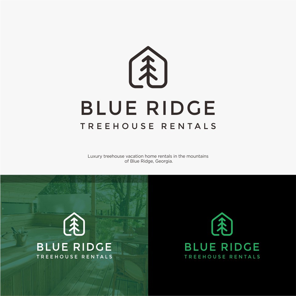Luxury treehouse vacation home needs a simple logo