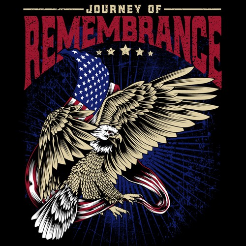 Design t-shirt for Military Veteran Tribute Tour