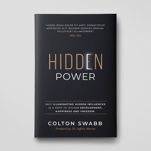 Hidden power cover