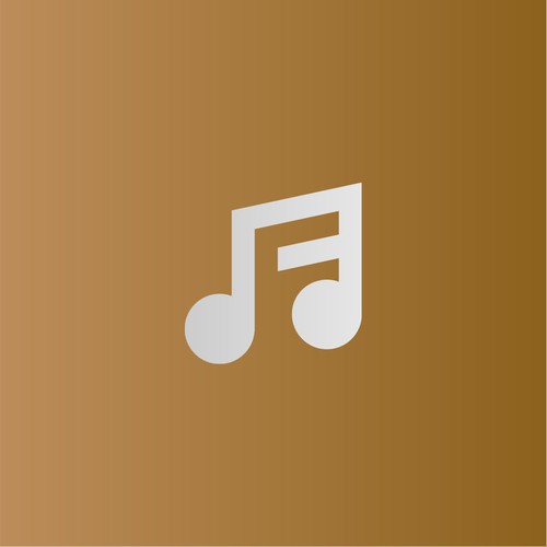 minimal music logo