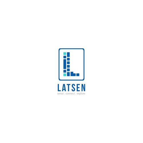 technology concept logo for Latsen