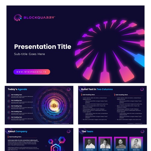 Blockquarry ppt contest