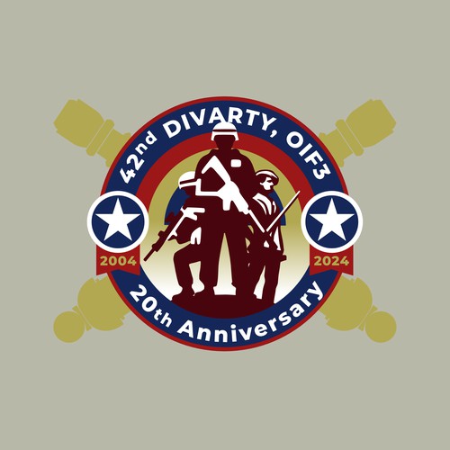Logo design for 20y military deployment reunion