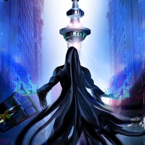 Fantasy fiction book cover