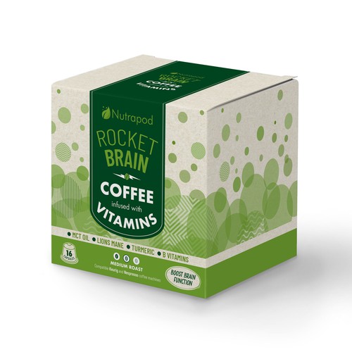 Vitamin Infused Coffee Packaging