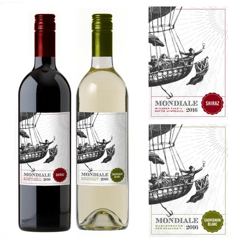 Mondiale Wine Label Series