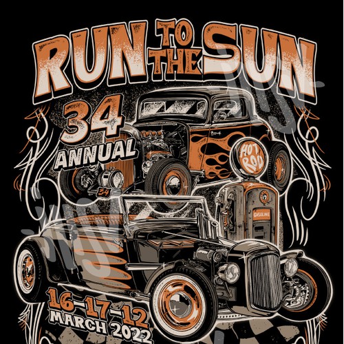 Run to the Sun Hot Rod