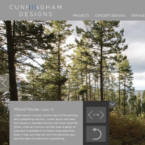 Cunningham Website Design