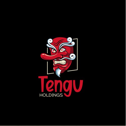 Tengu mask logo