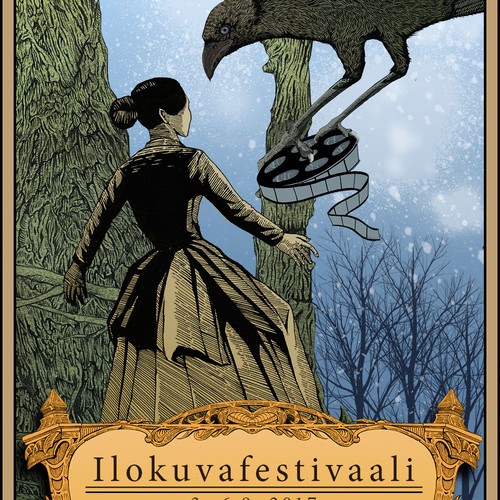 poster illustration for film festival