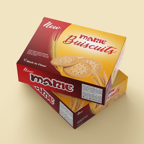 Box Packaging Design for Food