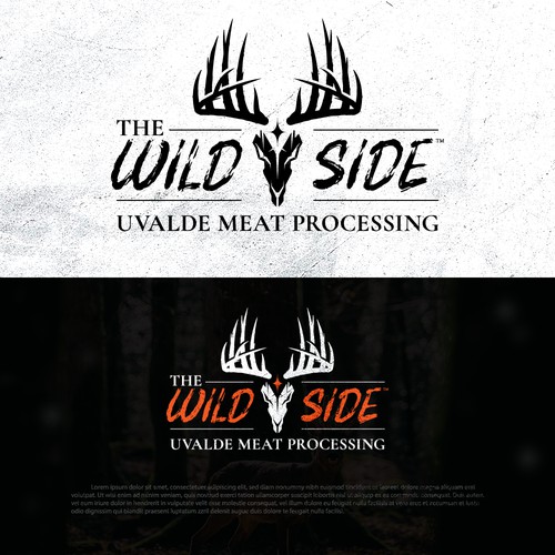 Concept logo designs for The Wild Side