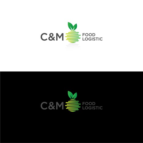 Bold logo concept for C&M Food Logistics.
