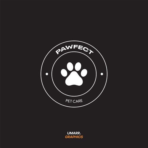 Pawfect Pet Care Logo Design