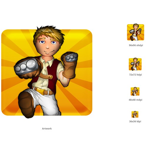 Design our brand new App Icon for our soon to be released game!