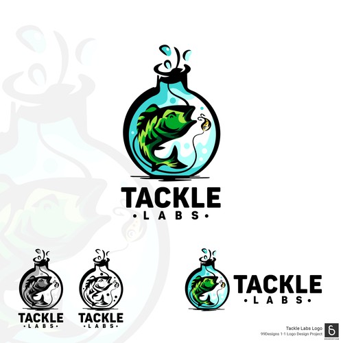 Logo design done for a fish tackle company