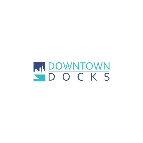 Bold Logo for Downtown Docks